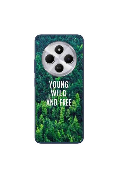 OEM Case compatible with Xiaomi Redmi 14C Silicon Gel Tpu Model Wild and Free