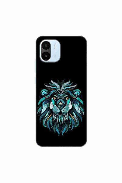 OEM Case compatible with Xiaomi Redmi A1 Silicone Gel Tpu Pattern Abstract Lion