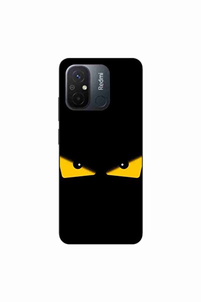 OEM Case compatible with Xiaomi Redmi 12C Silicone Gel Tpu Model Mad Eyes