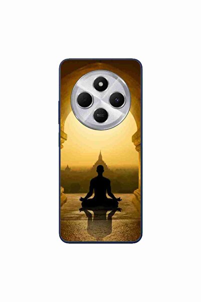 OEM Case compatible with Xiaomi Redmi 14C Silicone Gel Tpu Meditation Pattern