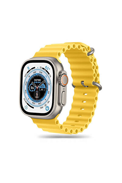 Homies Iconband Pro Ocean Λουράκι Σιλικόνης Κίτρινο για Apple Watch 44 45 46 ...