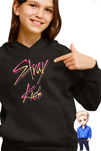 OEM Παιδικό Κοριτσίστικο Φούτερ Stray Kids K-pop Εμπορεύματα