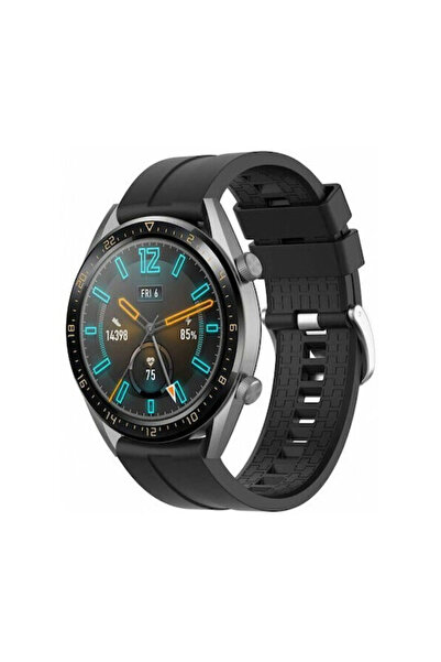OEM Λουράκι Σιλικόνης Μαύρο (Galaxy Watch 3 45mm Apple Watch 44/45/46mm/Ultra...