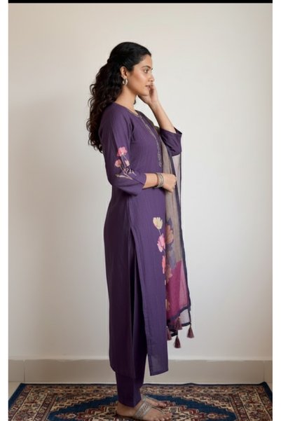 DESPİNA Straight 3 piece salwar
