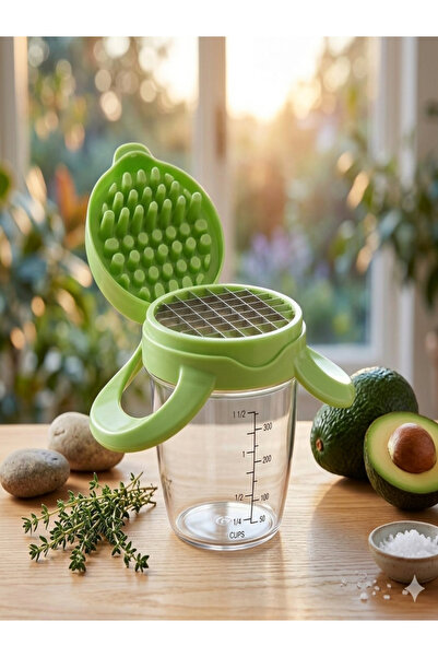 Mony moon Manual Vegetable & Fruit Slicer - Dicing Tool with Graduated Measur...