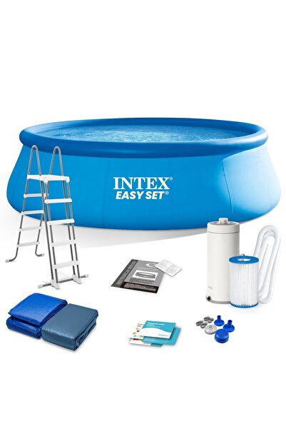 Intex Piscină extensibilă de grădină 457 x 122 cm 12 în 1 26168