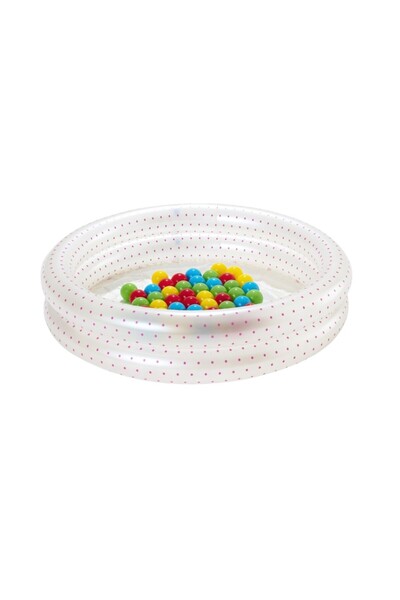 BESTWAY Piscină gonflabilă transparentă cu 50 bile, 51141