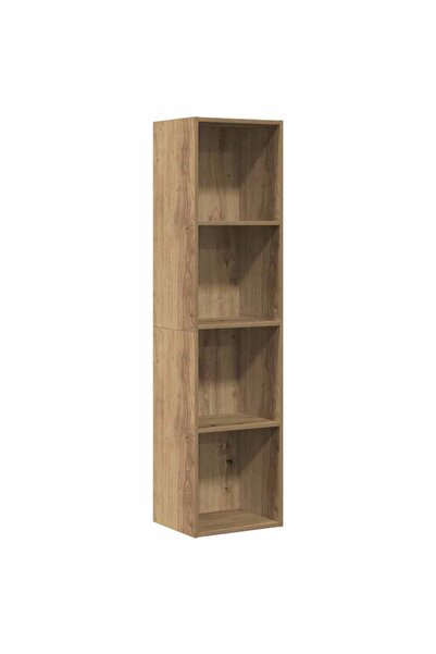 vidaxl Dulap cărți/Dulap TV Artisan Stejar 36x30x143cm Lemn prelucrat