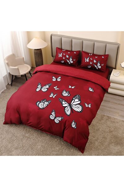 Edormitor Set de lenjerie de pat 5D Finet din 4 piese cu cearșaf cu elastic -...