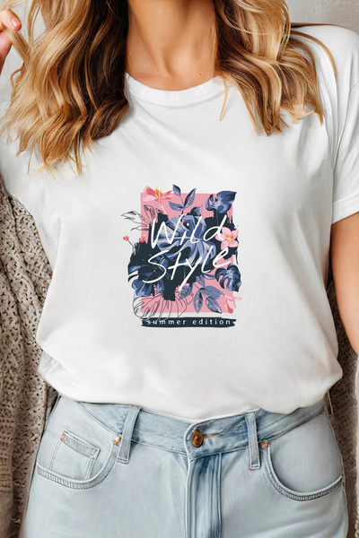 Sarah's Boutique Women's T-shirt – 100% cotton – Wild Style