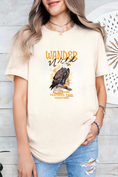 Sarah's Boutique Women's T-shirt – 100% cotton – Eagle Wild