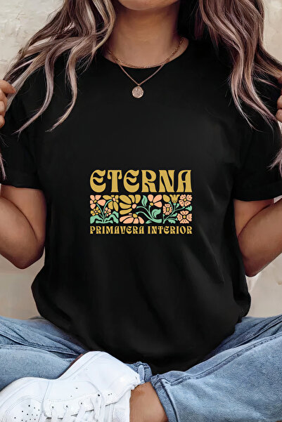 Sarah's Boutique Women's T-shirt – 100% cotton – Eterna Primavera