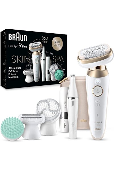 Braun Group Braun Silk-épil 9 Flex 9-681 All in One Beauty Set Wet & Dry Epil...