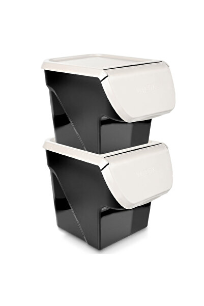 Orion Set de 2 recipiente pentru legume de 13L cu capac