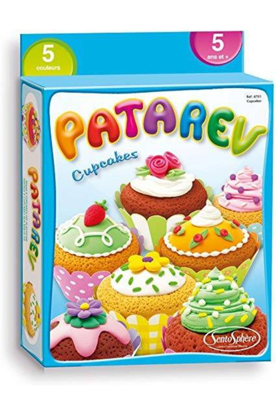 Sentosphere Patarev Briose - Set plastilina elastica si cauciucata