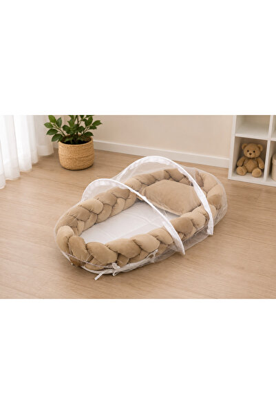 Gemnest Accessories Portable Baby Crib with Mosquito Net and Padded Edges for...