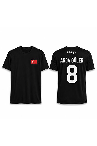 Genel Markalar Arda Güler Türkiye Armalı T-shirt Forma Yetişkin Forma