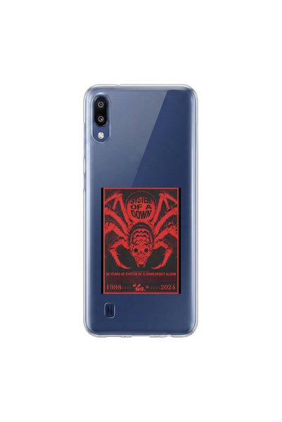 PPKin Samsung Galaxy M10 Compatible Metal 19 Design Transparent Case