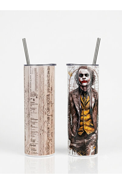 HOLOL Thermal Mug with Joker Design Tumbler Cup Joker 600ml