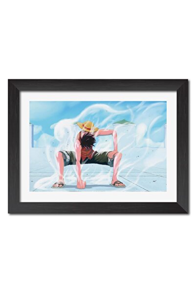 Signtouch Advertising Alayra Luffy Poster One Piece Anime Posters Framed Pain...