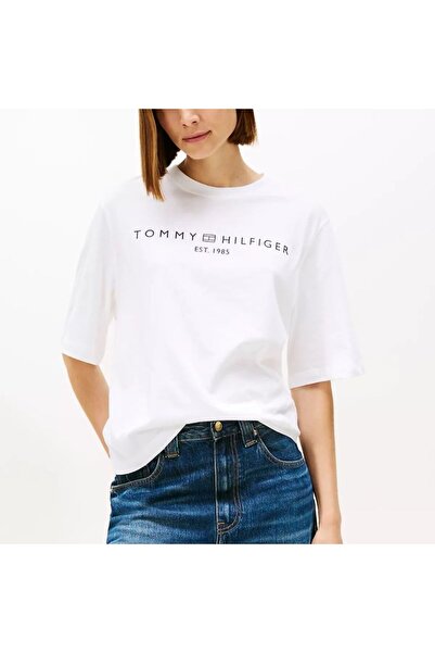 Tommy Hilfiger Tricou CORP LOGO TRAPEZE C-NK TEE