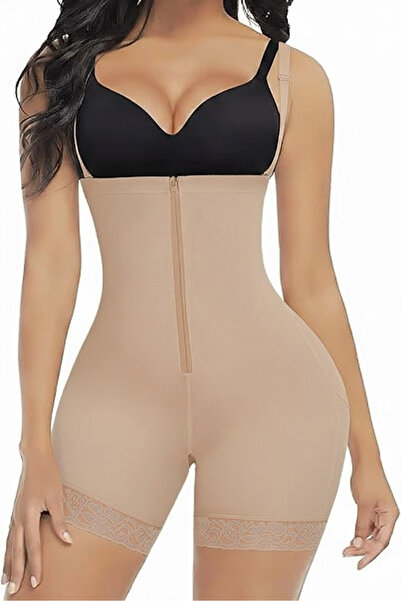 FeelinGirl Body Modelator Complet cu Fermoar, – Control Total Abdomen, Talie ...