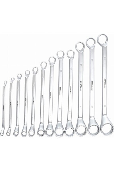 Other Set de chei inelare cu două capete, 12 piese, CRV, 6-32mm |   Kraft&Dele