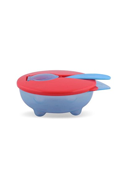 LORELLİ Set de boluri cu capac etanș și lingură, 5x12 cm, Fără BPA, Albastru