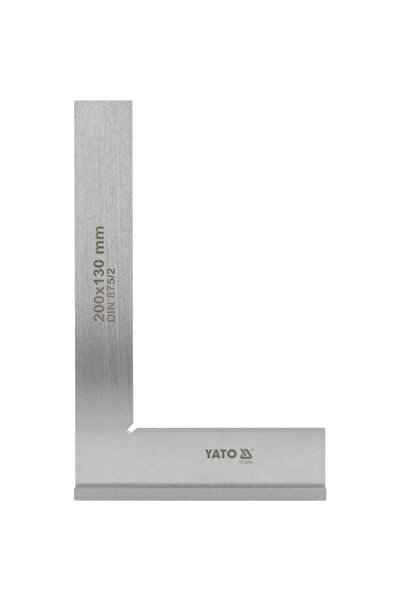 yato YT-70763 Carpenter's Square 200x130 mm Carbon Steel Silver