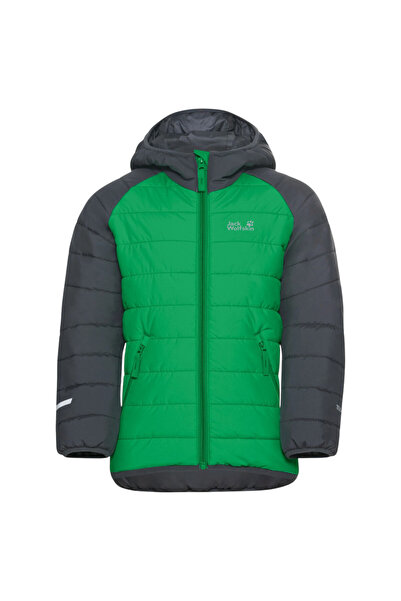 Jack Wolfskin Geacă pentru copii Zenon FW 2025-Verde/Negru-128
