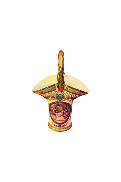 tayfuntufan antika koleksiyon vază din porțelan Royal Victoria - 25 cm 18 cm ...