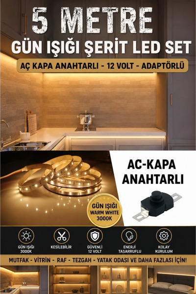 Cata Mutfak Dolabı Tezgah Üstü Tam set/ Adaptörlü-Anahtarlı Kullanıma hazır G...