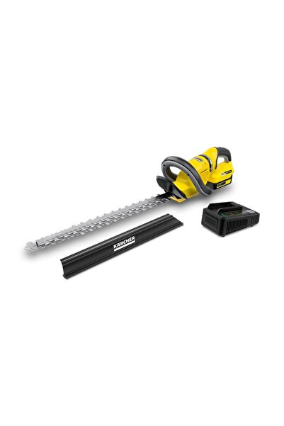 Karcher HGE 18-50 Cordless Hedge Trimmer Set, 18V 2.5Ah Battery, 50 cm, 2700 cpm