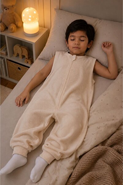 Begisa Children's Combed Cotton Wide Strap Summer Sleeping Bag 1 Tog