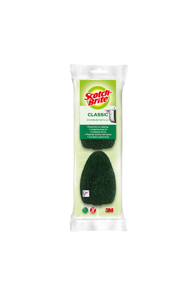 Scotch Brite Deterjan Hazneli Temizleyici Yedeği-Klasik, 2li