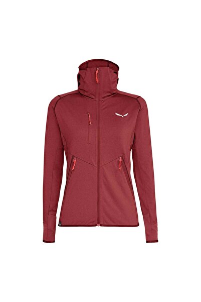 Salewa Γυναικείο Φλις Πεζοπορίας Agner Hybrid Polarlite Durastretch-Grena-42/36