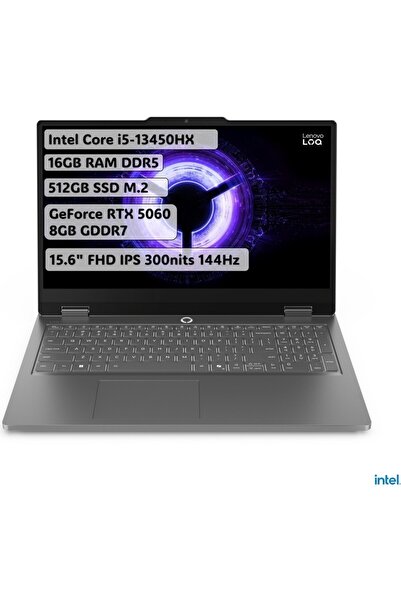 LENOVO LOQ Essential Intel Core i5-13450HX 16GB DDR5 512GB SSD RTX 5060 8GB 1...