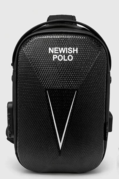 VIATOX Np 2407-3 Erkek Şifreli Kilitli Çapraz Omuz ve Sırt Çantası Suya Dayan...