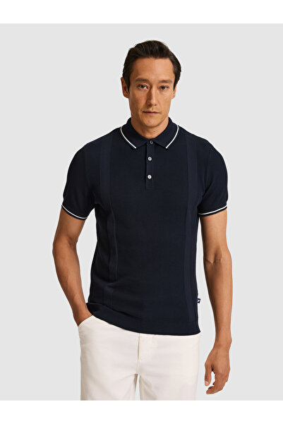 Cacharel Lacivert Slim Fit Kazak 50320618-VR033