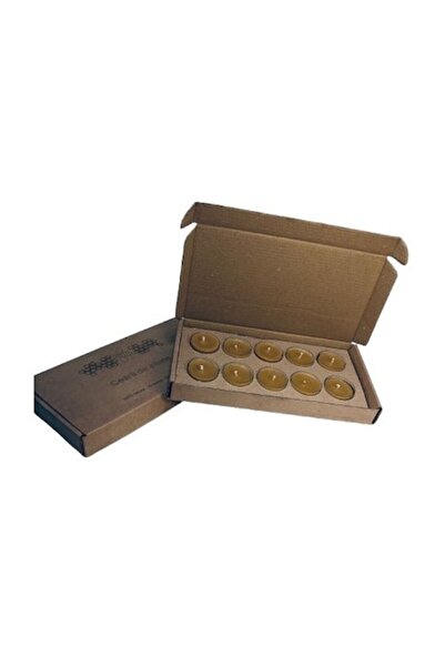 OEM Set 10 Lumânări Pastilă din Ceară de Albine Naturală – Tealight Handmade ...