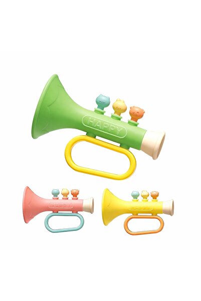 Avaleea Jucarie Trompeta Bebelusi Chengji Silicone Horn, Instrument Muzical d...