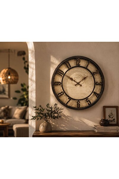 Noor Classic Wall Clock with Luxurious Royal Design