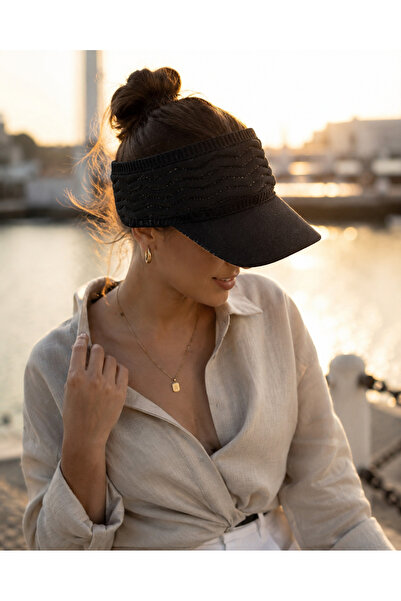 la polario Premium Glitter Visor