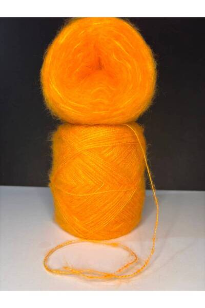 Ana&Kuzusu İplik Orange Cashmere Fine Moher Knitting Yarn 200Gr