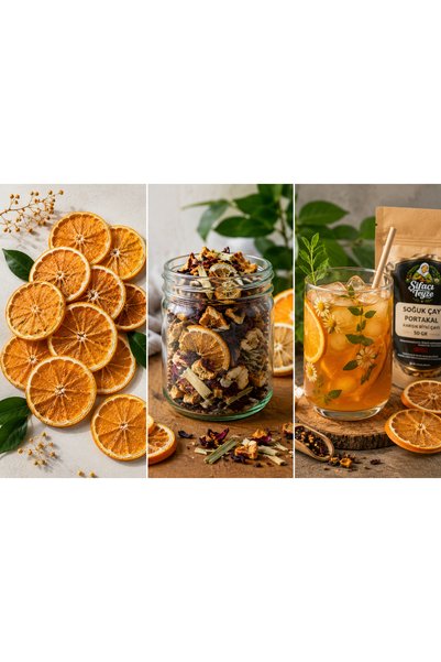 şifacı teyze Dried Orange 100 g – Dried Orange, No Additives, No Sugar, Healthy, Natural Snack