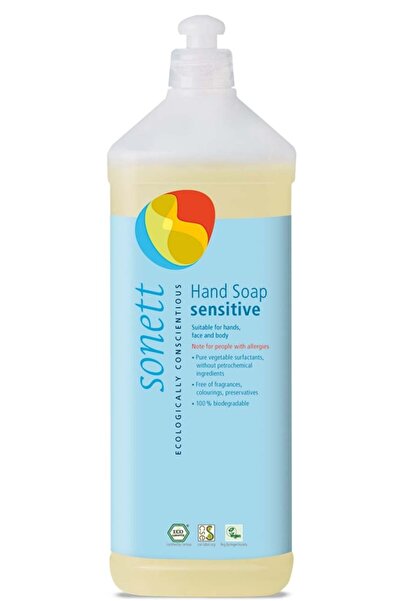 Sonett Sapun lichid pentru maini sensitive 1l