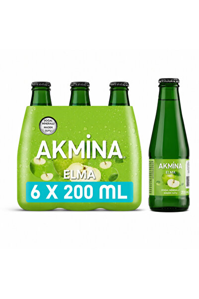 Akmina ELMALI SODA 200 ML