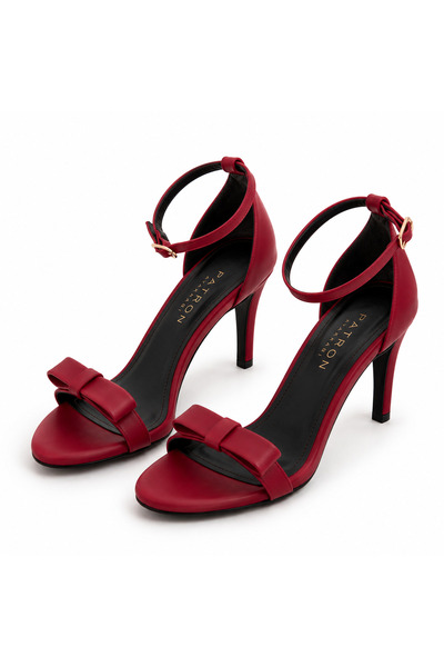 PATRON SHOES Women's Evening Dress Shoes with Bow Detail and Thin Heels – Ele...