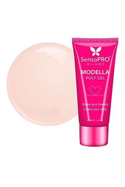 SensoPRO Milano Polygel MODELLA - Cireșiu Haze, 50ml