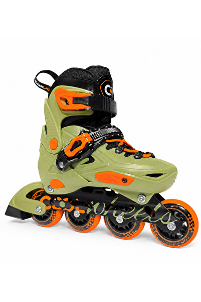 Cool Wheels Rebel Serisi Profesyonel Sert Kabuk Kutulu Paten - Çift Kilitli A...